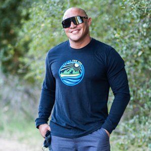 Fetch The Sun Long Sleeve Shirt | Black, Adult Unisex Men's & Women's, Logo